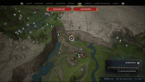 Hogwarts Legacy - Mariposas en la Costa de Poidsear: Mariposas 1