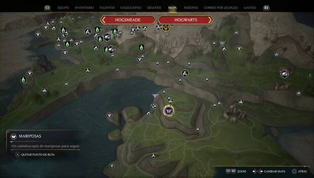 Hogwarts Legacy - Mariposas en la Costa de Clagmar: Mariposas 3