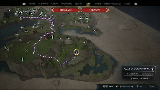 Hogwarts Legacy - Guarida de graphorn