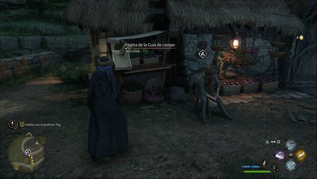 Hogwarts Legacy - Páginas de la guía de campo en Hogsmeade: carro de The Magic Neep