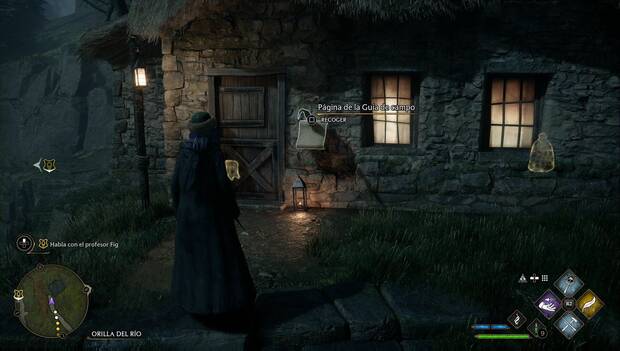 Hogwarts Legacy - Páginas de la guía de campo en Hogsmeade: tienda abandonada