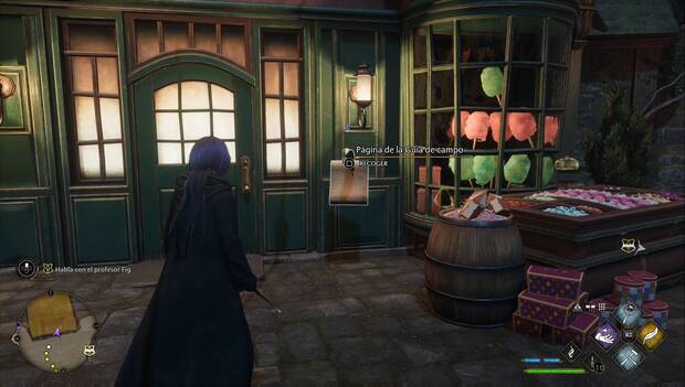 Hogwarts Legacy - Páginas de la Guía de campo en Hogsmeade: Honeydukes