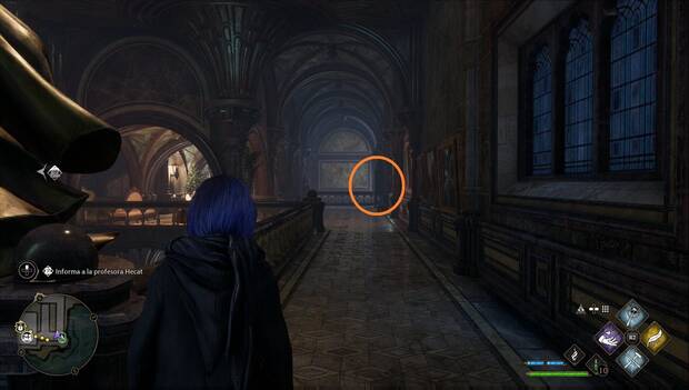 Hogwarts Legacy - Llaves de Dédalo: ubicación del armario de Dédalo 2 en el Ala de astronomía