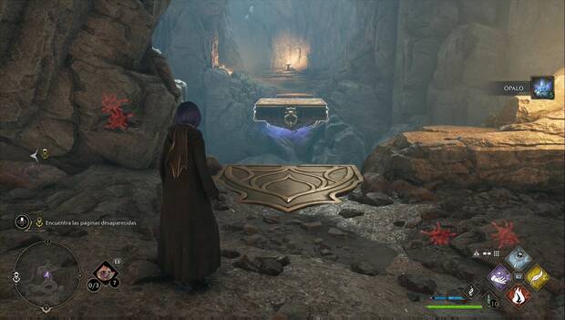 Hogwarts Legacy - El reposo de Jackdaw: plataforma movible con Accio
