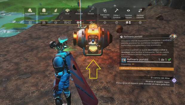 Truco de la refinería para duplicar objetos en No Man's Sky