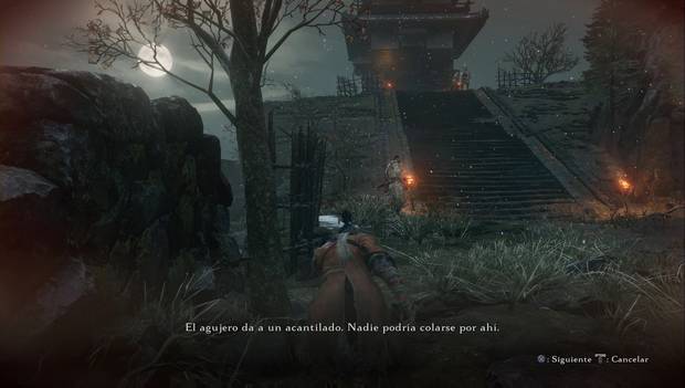 Sekiro Shadows Die Twice - Embalse de Ashina: los enemigos hablan de una posible entrada