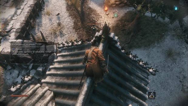 Sekiro - Alrededores de Ashina: Golpe mortal en picado