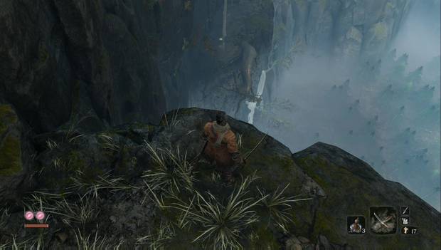 Sekiro - Templo de Senpo: el último árbol desde el que saltar