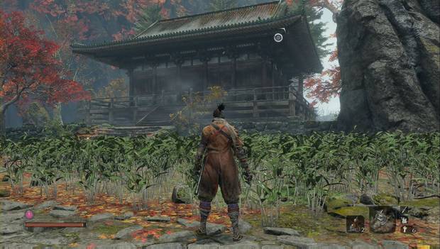 Sekiro - Templo Senpo: Pagoda a inspeccionar antes de seguir adelante