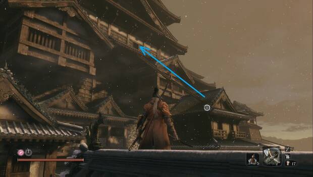 Sekiro - Regreso al Castillo Ashina: la nueva ruta para llegar al tejado del castillo