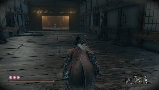 Sekiro - Castillo Ashina (Guerra): General Ashina oculto en el pasadizo secreto