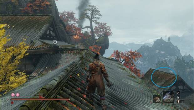 Sekiro - Minijefes: Ubicación de Sen'un