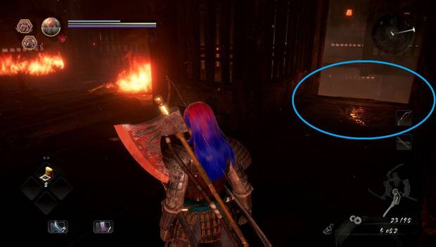 Nioh 2 - La bestia nacida del humo y las llamas: ubicación de la llave de la forja