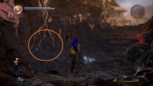 Nioh 2 - La bestia nacida del humo y las llamas: ubicación del tercer Kodama
