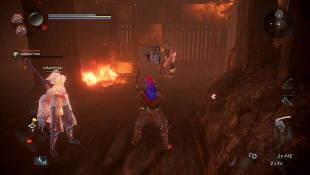 Nioh 2 - La bestia nacida del humo y las llamas: habitación con Yokai