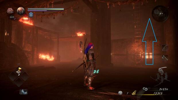 Nioh 2 - La bestia nacida del humo y las llamas: escalera al sexto Kodama