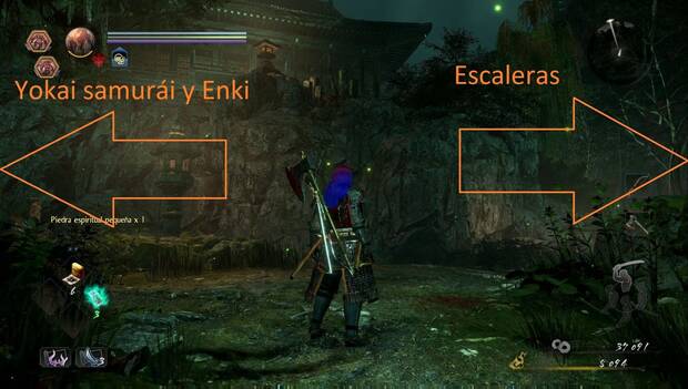 Nioh 2 - Oscuros presagios: desvío
