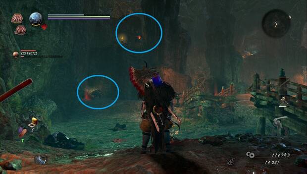 Nioh 2 - La última voluntad de Hidetatsu: soldados en el margen izquierdo