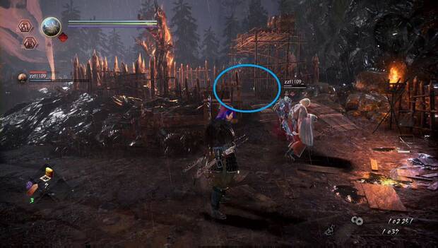Nioh 2 - Los monstruos ocultos de Okehazara: ubicación del séptimo Kodama