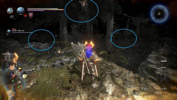 Nioh 2 - La magatama del dios del fuego: enemigos ocultos en la maleza