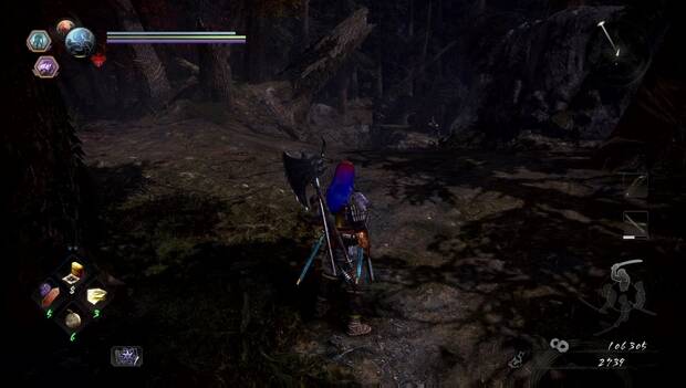 Nioh 2 - El buen criterio del cambiante: enemigos al fondo del camino