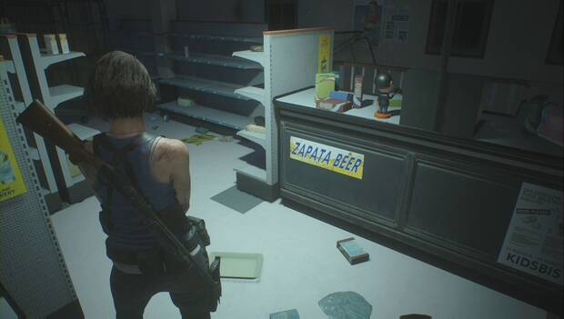 resident evil 3 remake demo - coleccionable 13