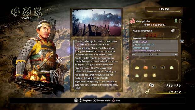 Nioh 2 - Hielo y cadáveres
