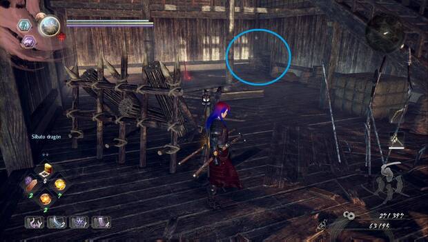 Nioh 2 - Hielo y cadáveres: ubicación del cuarto kodama