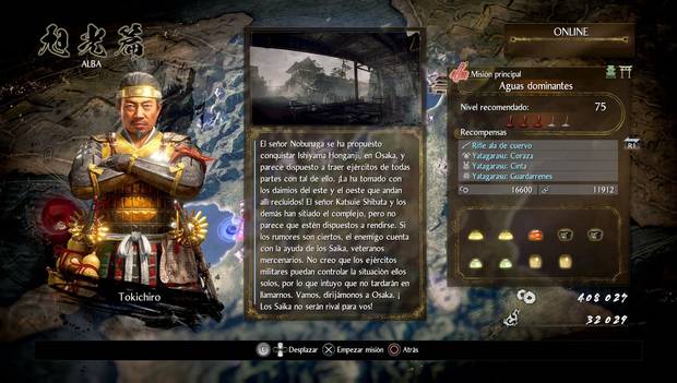 Nioh 2 - Aguas dominantes
