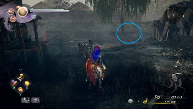 Nioh 2 - Aguas dominantes: ubicación del sexto kodama