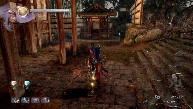 Nioh 2 - Aguas dominantes: ubicación del séptimo kodama