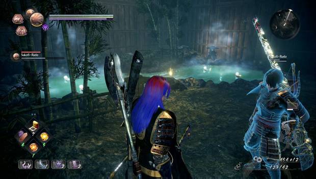Nioh 2 - Canción Yokai: aguas termales 3 y 4