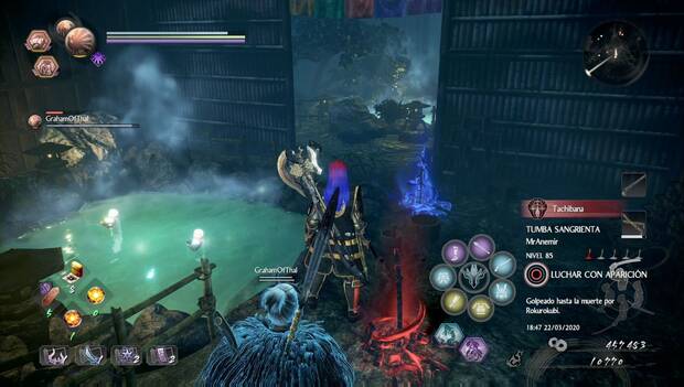 Nioh 2 - Canción Yokai: Aguas termales 5 y 6