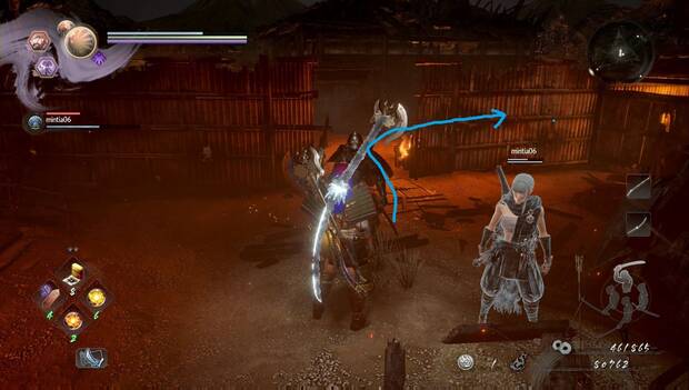 Nioh 2 - Las llamas enfurecidas: ubicación del quinto Kodama