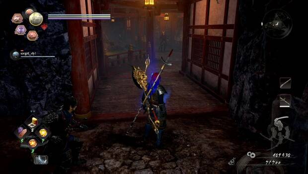Nioh 2 - El mago hereje: soldados en la cueva
