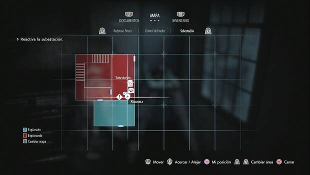 Resident Evil 3 Remake - Riñoneras: Riñonera en Subestación (Mapa)