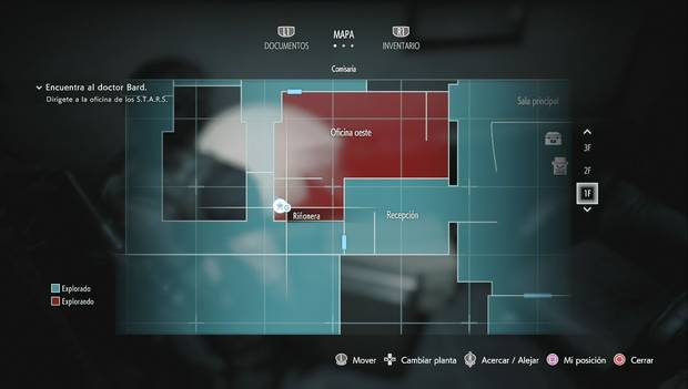 Resident Evil 3 Remake - Riñoneras: Riñonera en la Oficina oeste de la Comisaría