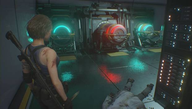 Resident Evil 3 Remake - NEST 2: fuente de energía de NEST 2
