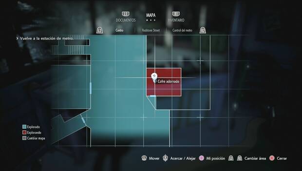 Resident Evil 3 Remake - Objetos clave: cofre adornado y Joya verde