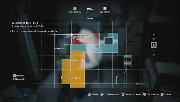 Resident evil 3 Remake - Objetos clave: dispositivo electrónico
