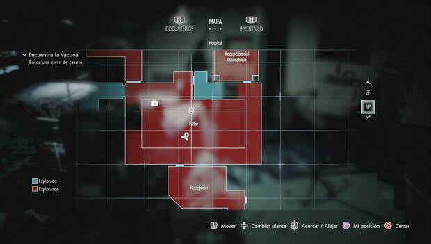 Resident Evil 3 Remake - Objetos clave: llave del vestuario