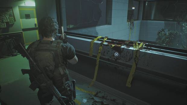 Resident Evil 3 Remake - Hospital (Carlos): punto desde el que saltar al jardín