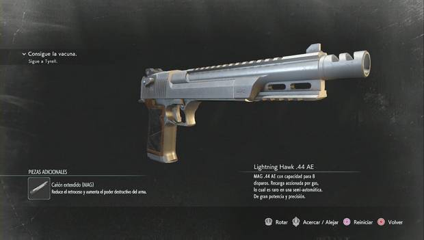 Resident Evil 3 Remake - Accesorios: LH completamente modificada
