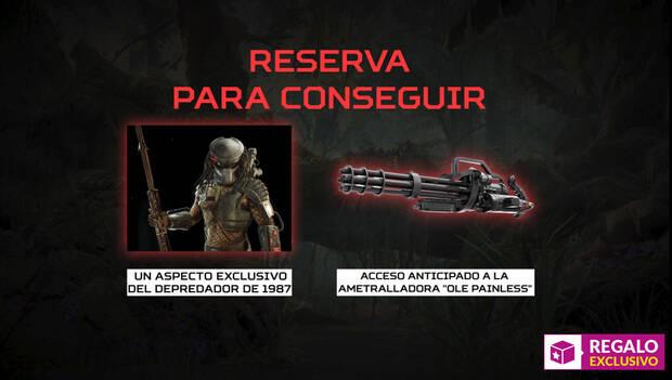 GAME detalla los incentivos por la reserva de Predator: Hunting Grounds Imagen 2