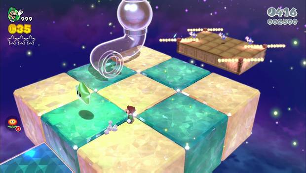 Super Mario 3D World - M12-Corona: primera estrella verde