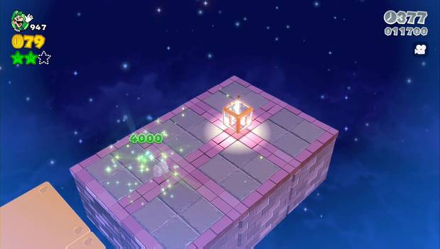 Super Mario 3D World - M12-Corona: segunda estrella verde