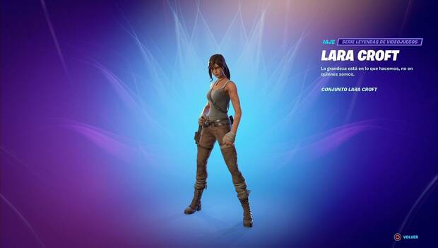 Fortnite - Lara Croft skin 1