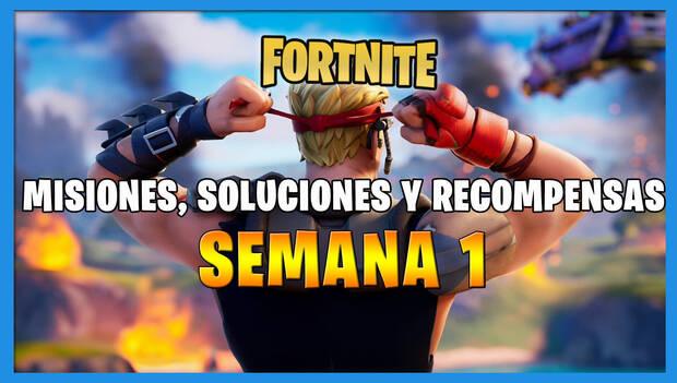 Fortnite - Misiones de la Semana 1, Temporada 6