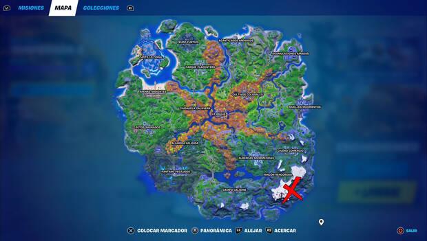 Fortnite - Ubicación de Jonesy del búnker