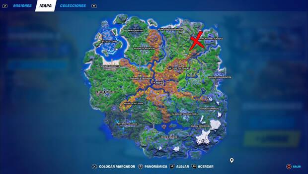 Fortnite - Ubicación de Cole